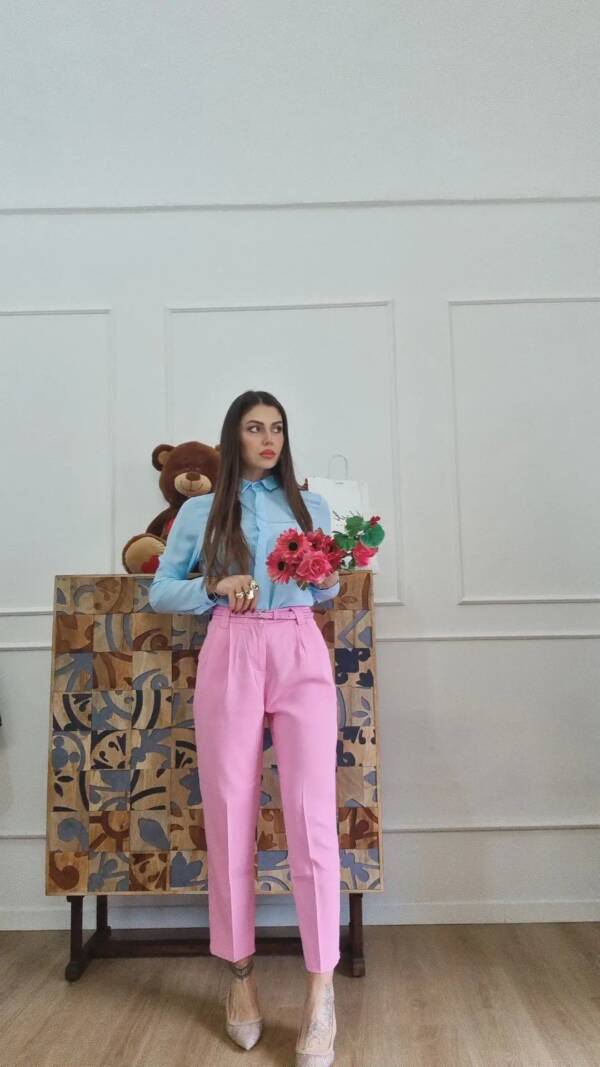 Pantalone Sofy rosa